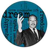 Affordable buttons makes custom buttons for Tie Dye