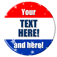 Affordable buttons makes custom buttons for And Here