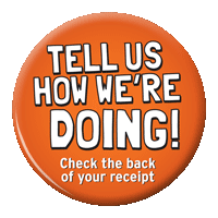 Affordable buttons makes custom buttons for TELL US HOW WERE DOING